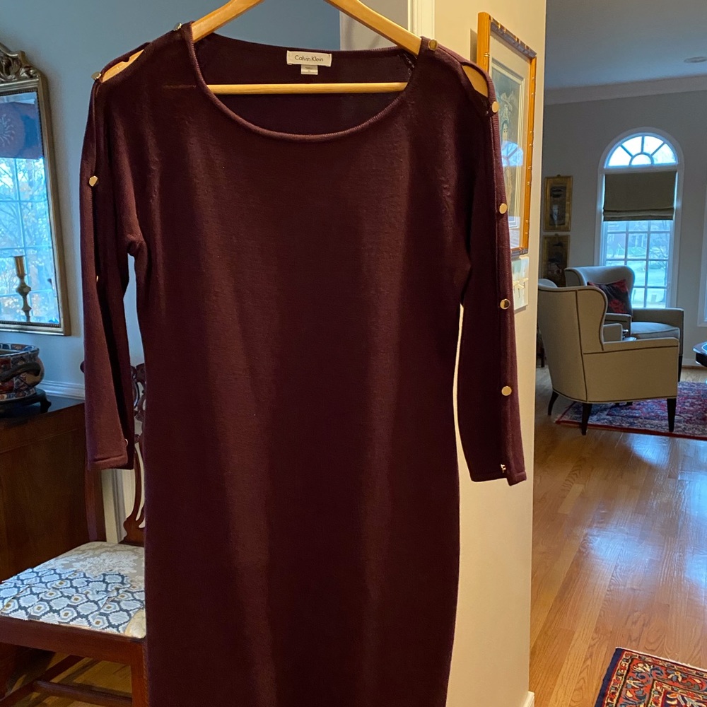 Calvin Klein Knit Dress—NEW! Size Med